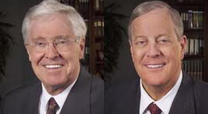 Tea Party Funding is Coming  from Top Air Polluting, Koch Brothers - New Yorker Says.